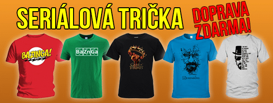 Odeslemezdarma.cz - serilov trika s potiskem